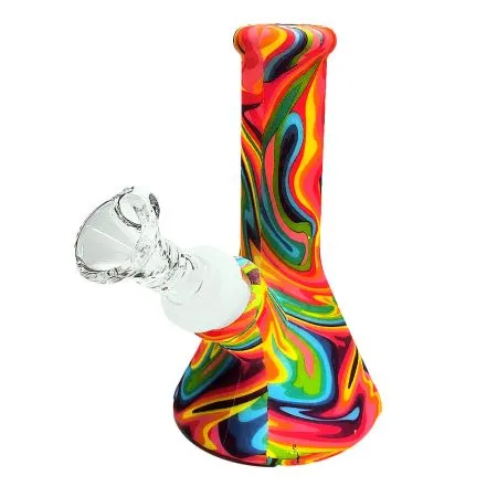 Silicone Bong Psychedelic Dream 13cm