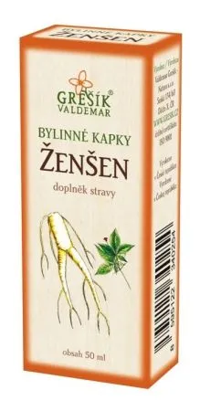 Ženšen kapky